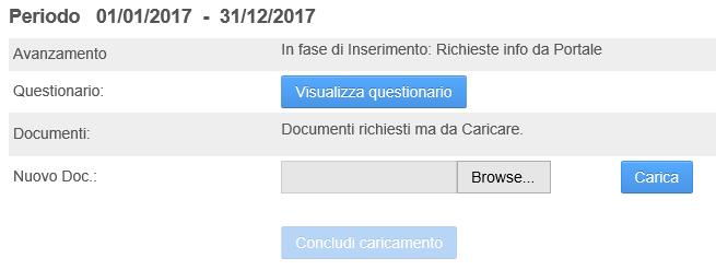 Caricamento dei Documenti Il portale consente di caricare uno o più certificati di conformità RoHS.