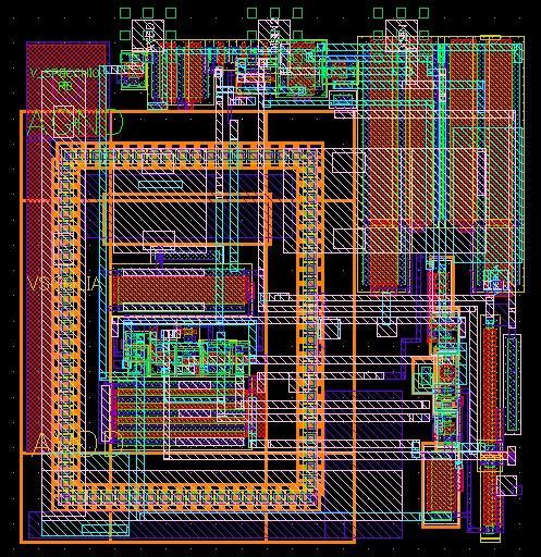 verticale per applicazioni di tracciatura di particelle cariche TSV WB/BB pad I