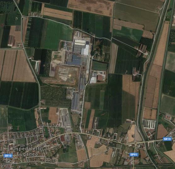 3. AREA DI PROVENIENZA DEL MATERIALE L area in oggetto (Figura 1) è ubicata nella parte occidentale del Comune di Este, non lontano dal confine amministrativo con il