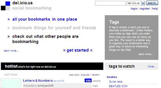 Te lo spiega Adamo: del.icio.us Provo a spiegarti cos'è del.icio.us; come funziona e a cosa serve.