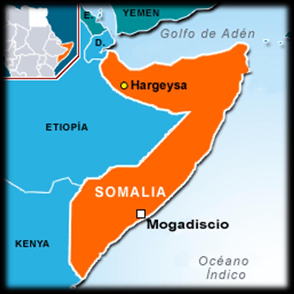 Mogadiscio è la capitale della Somalia.