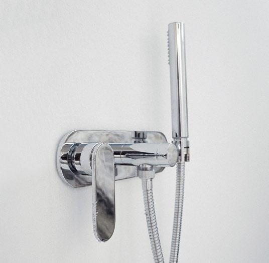 112081 Concealed shower mixer with diverter and hand-shower Package dim. 39 x 24 x 16 cm Weight 4 kg Pz.