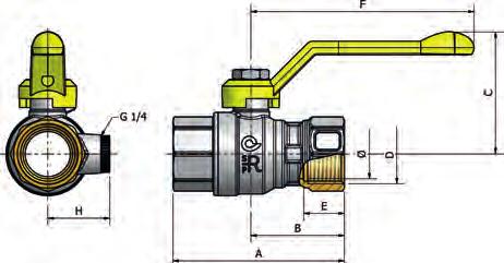 VALVOLA A SFERA / BALL VALVES 339 F/F FEMMINA / FEMMINA FEMALE / FEMALE EN 331 Materiali / Materials 4 7 8 6 2 3 5 1 9 DESCRIZIONE DESCRIPTION MATERIALE / MATERIAL 1 CORPO BODY OTTONE / BRASS