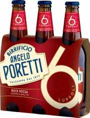 BIRRA PORETTI ROSSA 6 LUPPOLI cl.