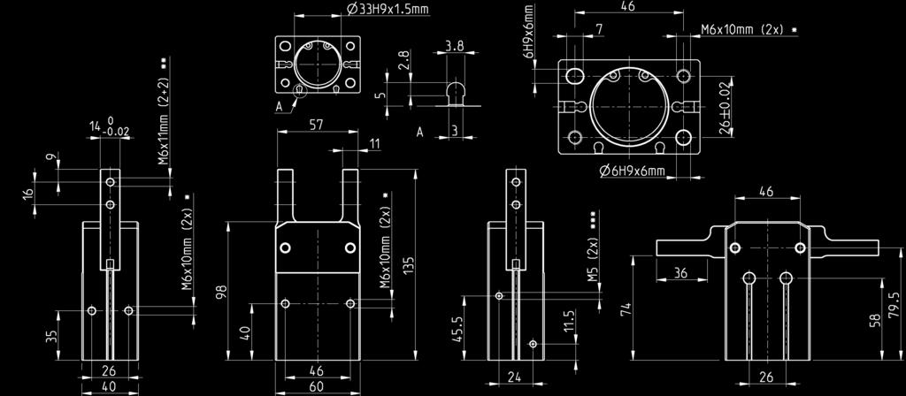 Dimensioni  32 mm