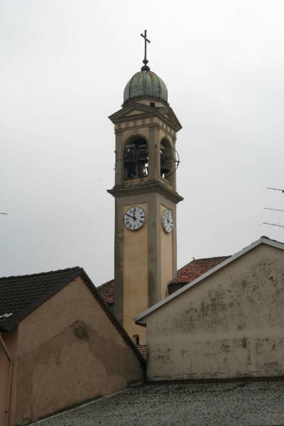 Campanile della Chiesa Parrocchiale di S. Agata Vergine e Martire Marcignago (PV) Link risorsa: http://www.lombardiabeniculturali.