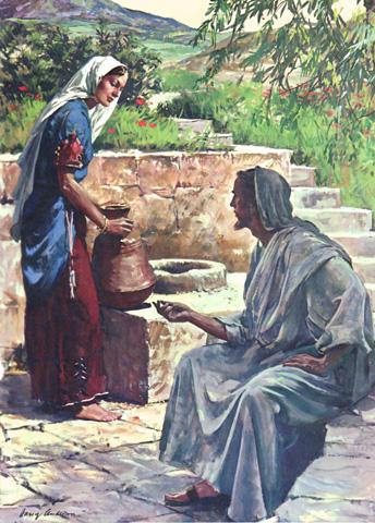 Gesù e la Samaritana I INCONTRO DAMMI DA BERE (Gv 4, 1-42) Quando il Signore venne a sapere che i farisei avevano sentito dire: Gesù fa più discepoli e battezza più di Giovanni - sebbene non fosse