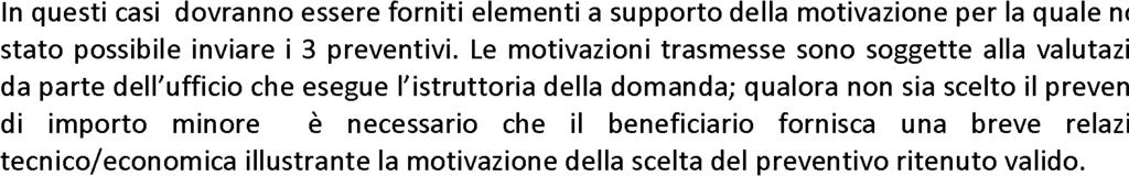 in caso di acquisto di beni