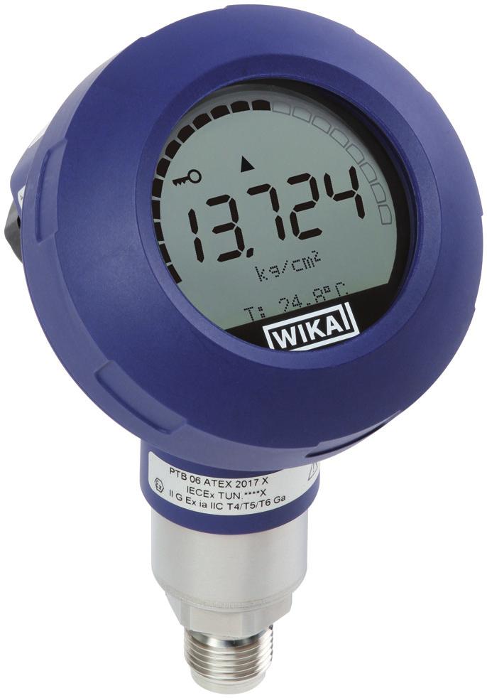 Misura di pressione elettronica Trasmettitore di pressione Modello UPT-20, con attacco di pressione Modello UPT-21, con membrana affacciata Scheda tecnica WIKA PE 86.