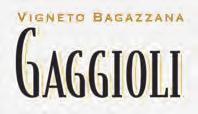 Emilia AZIENDA AGRICOLA GAGGIOLI Pignoletto Frizzante D.O.C.G. Pignoletto Superiore D.O.C.G. Bianco Bologna D.O.C. Rosso Bologna D.O.C. Barbera Frizzante D.O.C. Cabernet Sauvignon D.