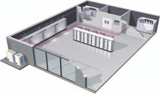 +2 C -20 C Grazie a questa nuova gamma di unità condensanti con controllo a Inverter, Daikin amplia la sua offerta di soluzioni specifiche per applicazioni di refrigerazione a bassa e media