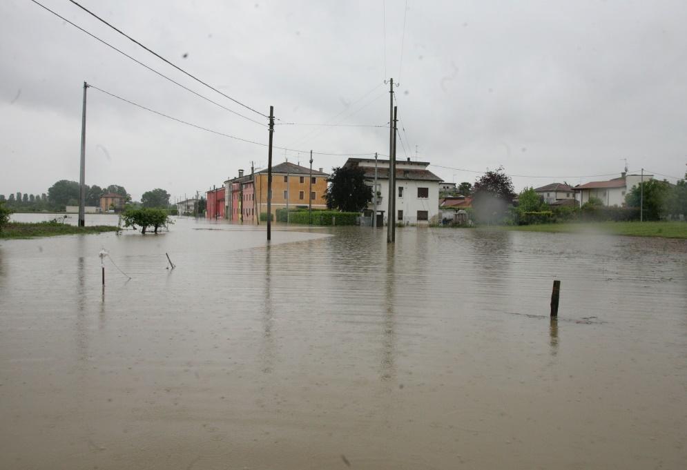 interessate da alluvione Incidenza % dei diversi