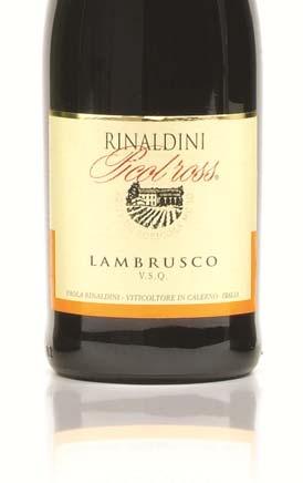 PJCOL ROSS Spumante Rosso Lambrusco Pjcol Ross 100% In rosso con macerazione a temperatura controllata Imbottigliamento a fine inverno, rifermenta naturalmente nella bottiglia stessa con formazione