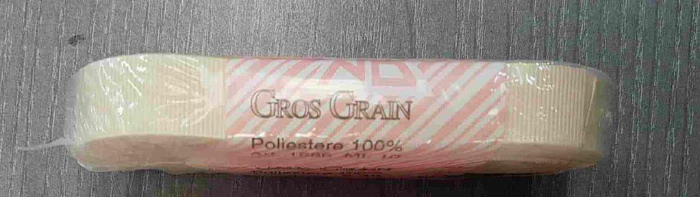 Gros Grain nastro Canete', top qualita', made in Italy 100%