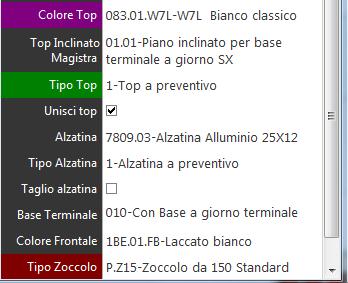 Se usiamo 3cad Evolution, tutto è molto più facile, perché il programma ci permette con pochi passi di sapere in maniera automatica quali lavorazioni si possono fare a seconda della tipologia di top