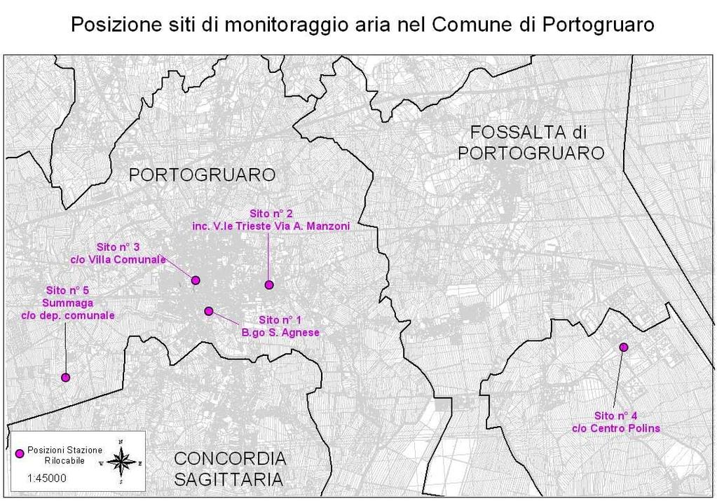 Figura 1 Estratto Carta Tecnica Regionale in scala