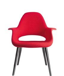 Organic Chair Charles Eames & Eero Saarinen, 1940 Organic Chair Organic Highback La Organic Chair una piccola e confortevole poltroncina da lettura fu progettata in varie versioni per il concorso