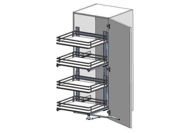 2 COLONNA H 1200-1700 PANTRY H 1200-1700 INGOMBRO DIMENSIONS Schema 2 Scheme 2 Misure consigliate posizione cerniere per altezze da 1200 a 1700mm e shema di foratura per posizionamento delle guide al