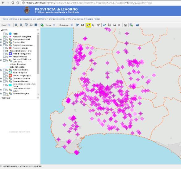 Tro (Provincia di Livorno) Dati digitalizzati e categorizzati in