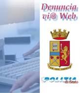 E possibile effettuare denunce di: furto generico furto di autoveicoli; smarrimento generico; smarrimento di documenti; smarrimento di documenti di autoveicoli.