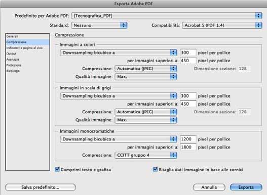 Compressione manuale Raccomandiamo di rispettare i valori indicati.