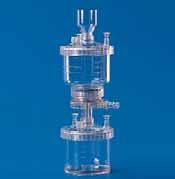 Filtrazione/Rampe di filtrazione Unità di filtrazione per vuoto o pressione, Tipo 6, PC Per filtrazione sottovuoto o in pressione fino a bar. Per chiarificazione e sterilizzazione.
