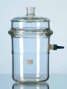 0 9.0 6 Flaconi da vuoto con presa braccio laterale, in vetro DURAN A forma di bottiglia. A pareti spesse per una migliore resistenza al vuoto.