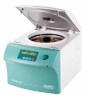 I valori reali vengono visualizzati durante la centrifugazione. Il Modello refrigerato MIKRO 00 R permette il controllo di temperatura della camera da -0 a +0 C.