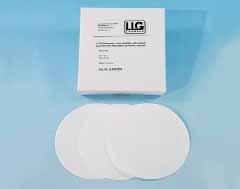 Filtrazione/Carta da filtro qualitativa LLG-Carta da filtro per analisi qualitativa Prodotta in cellulosa 00%. Contenuto di ceneri 0,06%.