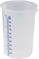 Plastic measuring cup with handle 220 ml 0115