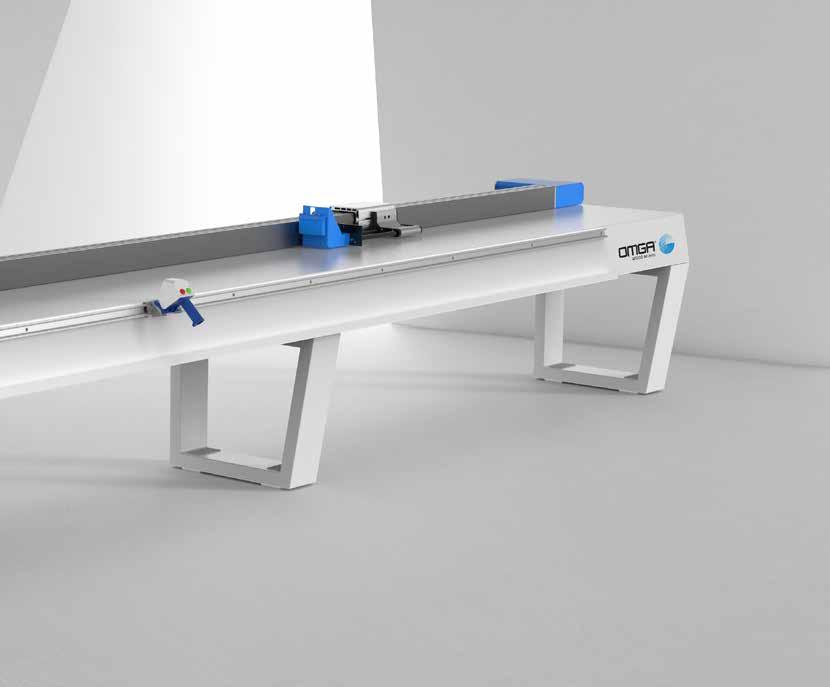 OPTIMA 60: SEMPLICITA E QUALITA DI TAGLIO La pinza verticale pneumatica (Optional)