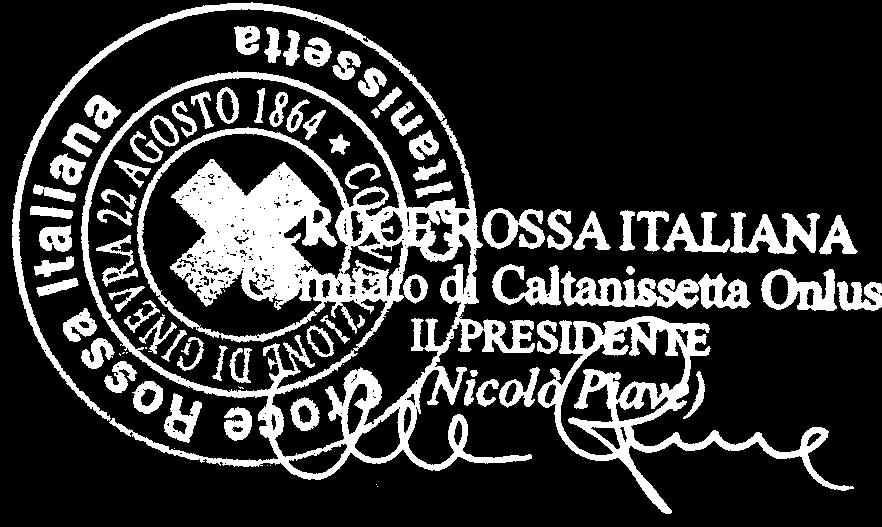 Comitato Regionale CRI Sicilia; Al Segretario Regionale CRI Sicilia; Ai vertici delle Componenti Ausiliarie delle Forze Armate; Ai soci del ; Al referente per la promozione ed immagine per la