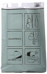 SALVAFRESCO Salumi e Formaggi con finestra 200+50x330 mm + finestra 100 mm Kraft bianco +