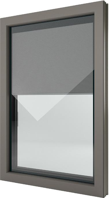 Dato che non utilizziamo schiume espanse, la finestra è sempre riciclabile al 100%. La perfezione dell alluminio L alluminio è resistente, riciclabile ed offre un ampia scelta di colori e superfici.