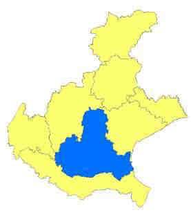 ZONA ALLERTA VeneE: BASSO BRENTA - BACCHIGLIONE FRATTA GORZONE Elaborazioni effettuate utilizzando dati pluviometrici puntuali, telerilevati da circa 25 stazioni, nel periodo 1994-217 spazializzati