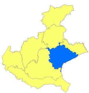 ZONA ALLERTA VeneF: BASSO PIAVE SILE BACINO SCOLANTE IN LAGUNA Elaborazioni effettuate utilizzando dati pluviometrici puntuali, telerilevati da circa 15 stazioni, nel periodo 1994-217 spazializzati