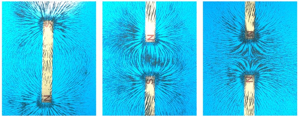 Ø campi magnetici circondano anche qualsiasi oggetto magnetizzato Ø l campo magnetico in un punto dello spazio è un vettore e la sua direzione e verso sono