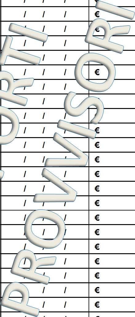 PRZ PST SLV AMMESSO/A / / / 32,51 139 SRR PRZ PST LRA AMMESSO/A / / / 32,51 140 SRR RDY SPD MHL AMMESSO/A / / / 32,51 141 SRR RSN SRR SML AMMESSO/A / / / 32,51 142 SRR SLV SRR SLV AMMESSO/A / / /