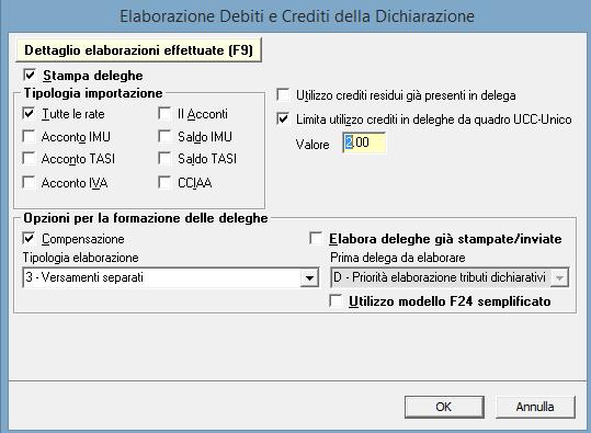 ENC - Dichiarazione IMU TASI Nella dichiarazione IMU TASI, nel quadro A, non veniva riportato il campo n.