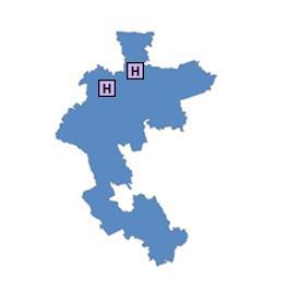 Il Distretto Rhodense comprende il territorio e le strutture sanitarie e sociosanitarie degli ex