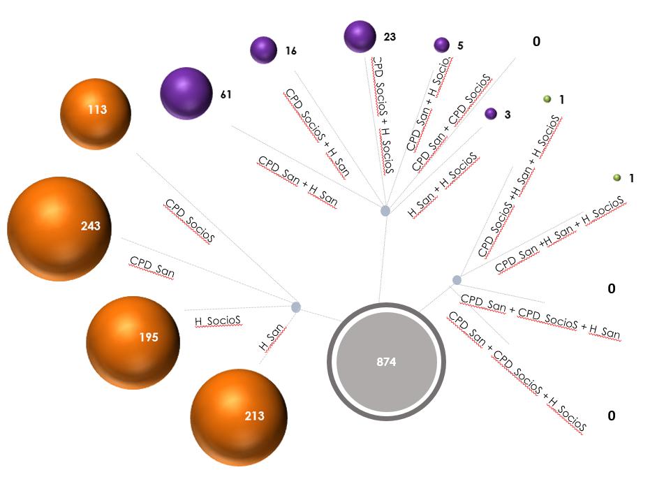 Grafico 3. Distribuzione dei pazienti per tipologia di cure palliative. Grafico 4.