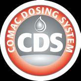 dotata a richiesta del sistema CDS (Comac Dosing System) per la gestione