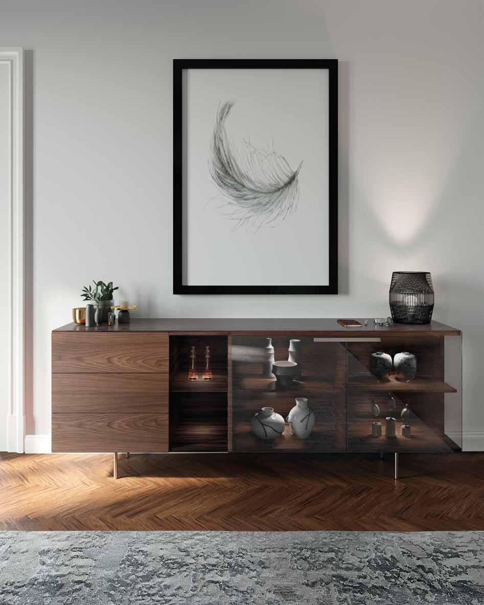 star design Cesare Arosio Sideboard cod.5565 Photo: cm. 225x47xh.