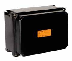 Serie TAIS-EX Zone 1, 2, 21, 22 CASSETTE IN TERMIONDURENTE ANTISTATICO Cassette stagne modulari in resina termoindurente antistatica idonee per l utilizzo negli ambienti a rischio di esplosione