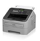 Fax laser monocromatici ALL-IN-ONE laser monocromatici 3 in 1 Brother FAX-2840/ FAX-2845 Fax laser compatto per l home office Brother FAX-2840 I Velocità di copia 20 cpm I ADF 30 Fogli I Memoria 16MB