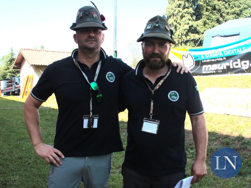 scuola alpino 4 Dino Sala e Riccardo Perego, rispettivamente vice e responsabile del campo scuola alpino.