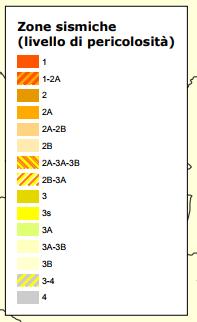 pericolosa. I terremoti sono rari 44% della superficie nazionale (131.