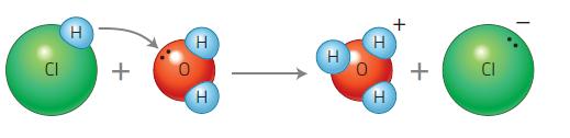 Il fenomeno per cui alcuni composti molecolari polari a contatto con l acqua generano ioni è chiamato reazione.