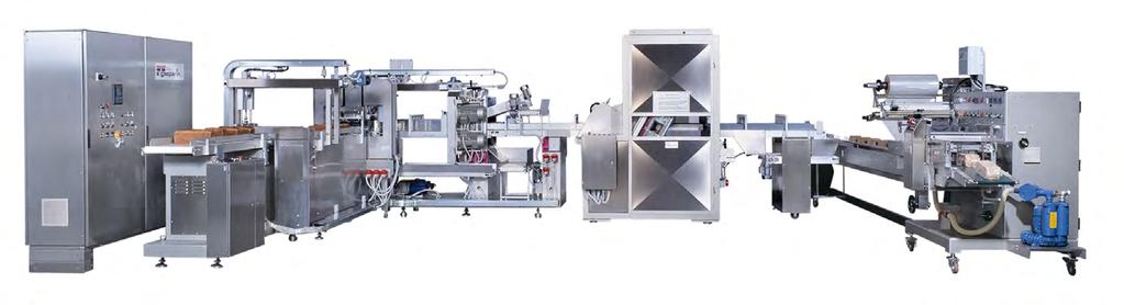 Tutte le nostre linee automatiche per pane tramezzino sono sviluppate per ottenere in modo compatto un sistema efficace e funzionale, garantito dalle stesse industrie legate alla produzione di questo