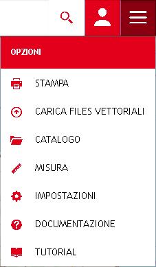 Strumento di ricerca Strumento che permette di effettuare ricerche per indirizzi, località e coordinate FIGURA 5 - STRUMENTO DI RICERCA Strumenti aggiuntivi Sono una serie di strumenti molto potenti